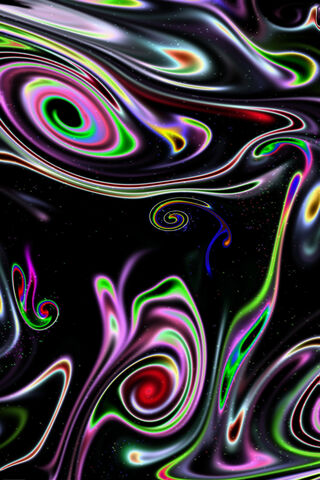 Cosmic Dance of Colors 🌌✨