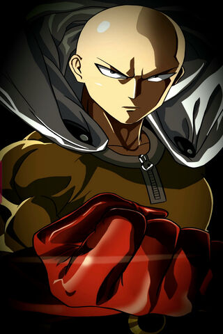 Saitama: The Ultimate Hero in Action! 💥