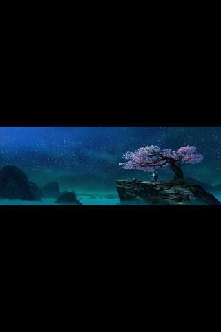 Oogway's Tranquil Haven 🌸✨