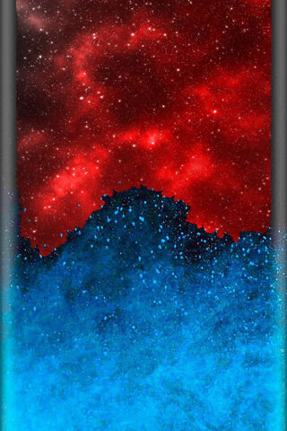 Cosmic Duality: A Dance of Colors 🌌✨