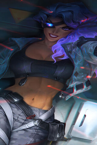 PsyOps Samira: The Cybernetic Warrior 🌌💥