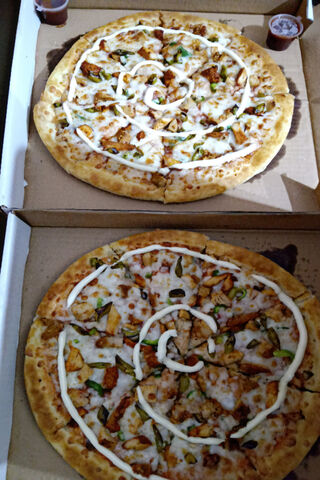 Delicious Duo: A Pizza Feast 🍕✨