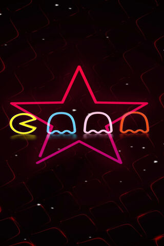 Neon Adventures in Pacman Land! 🌟