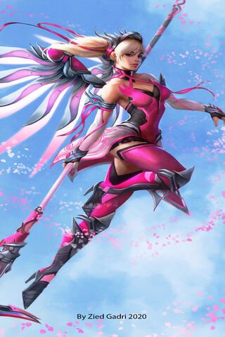 Pink Mercy: A Heroine in Pink 🌸✨
