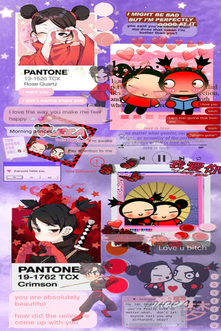 Love in Color: Pucca & Garu's Whimsical World ❤️