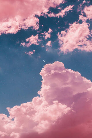 Dreamy Pink Skies 🌸☁️