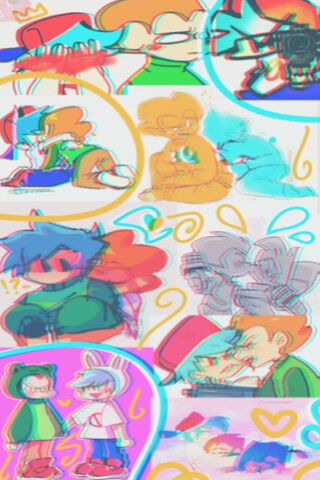 PICO X BF: A Colorful Clash of Characters! 🎨✨