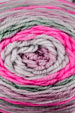 Whimsical Waves of Pink Yarn 🌸🧶