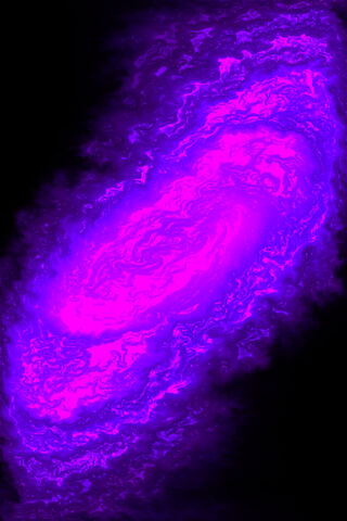 Mystical Vortex of the Purple Galaxy 🌌✨