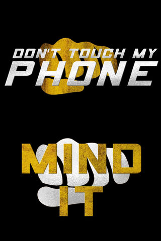 Guard Your Tech: A Bold Reminder! 📱✋