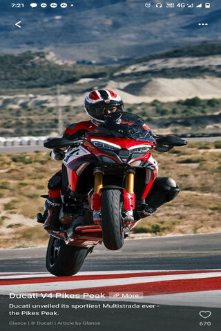 Queen Bee of the Road: Ducati V4 Pikes Peak