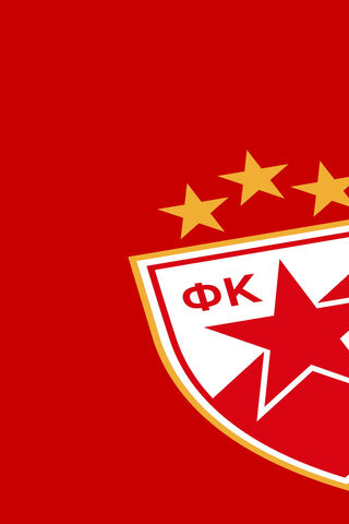 The Iconic Emblem of Red Star Belgrade ⭐️