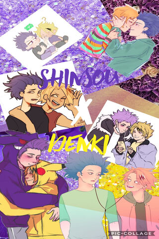 Electric Bonds: Shinsou & Denki's Dynamic Duo ⚡💖