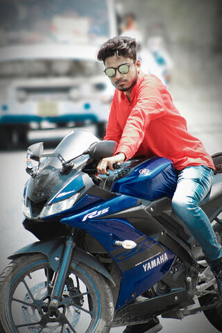 Riding into Adventure: Suraj Maurya on His Yamaha 🏍️✨