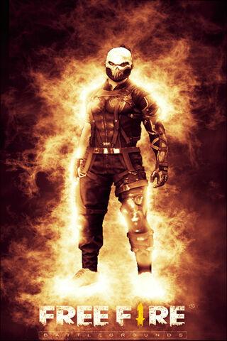 Skull Warrior: The Fiery Guardian of Free Fire 🔥💀