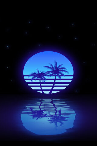 Tropical Twilight: A Solar Breeze Escape 🌴🌅
