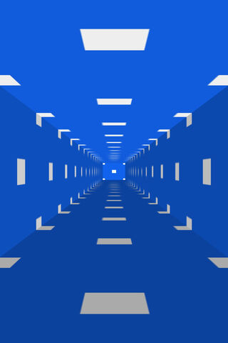 Endless Blue Passageway 🌌