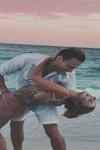 A Romantic Twist by the Sea 🌊❤️