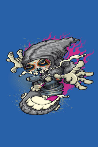 Radical Reaper on Wheels! 🛹💀