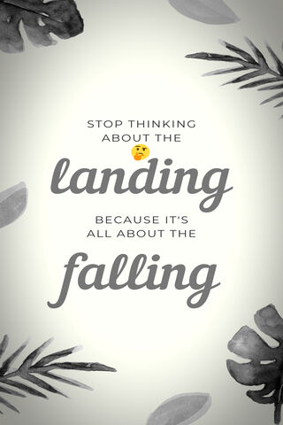 Embrace the Journey: Focus on the Fall 🌿✨