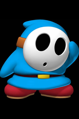 The Mysterious Blue Buddy: Shy Guy Unmasked! 🎭💙