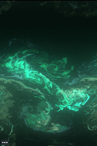 Mystical Green Smoke 🌌✨