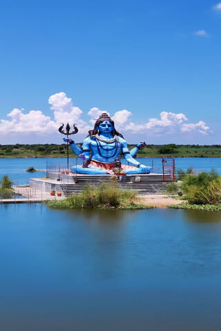 Divine Serenity: The Majestic Shiva