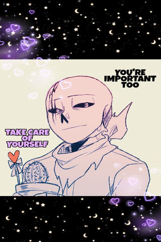 Self-Care with Sans 🌵💖