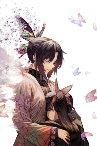 Whispers of the Butterfly: Shinobu Kocho's Elegance 🦋✨