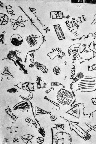 Thunderous Vibes: A Canvas of Chaos ⚡🎸