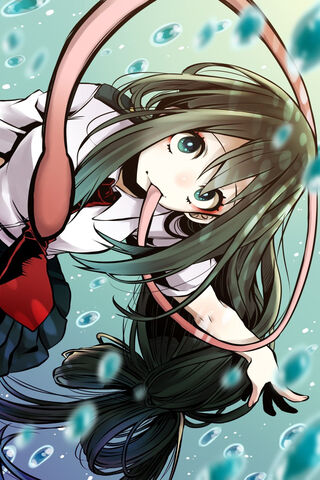 Dive into Adventure with Tsuyu Asui! 🐸✨