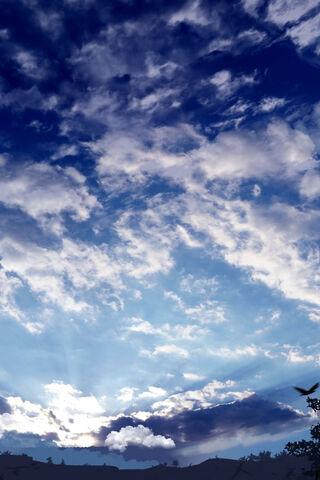 Heavenly Canvas: A Dance of Clouds ☁️🌅