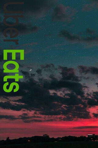 Savor the Night with Uber Eats 🌌🍔