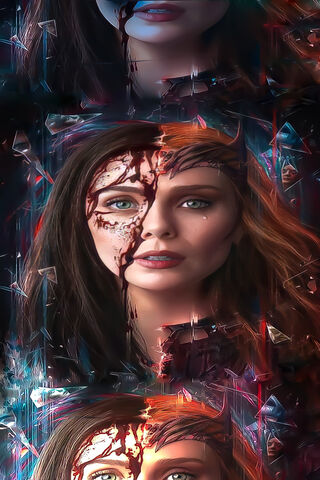 Shattered Illusions: The Duality of Wanda