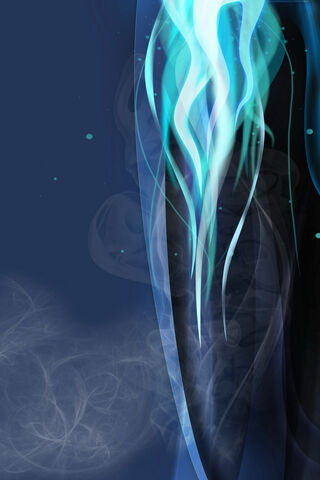 Ethereal Waves of Blue Light 🌊✨