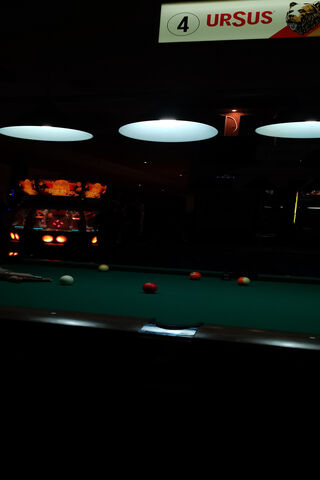 Nighttime Billiards: A Game of Shadows 🎱✨