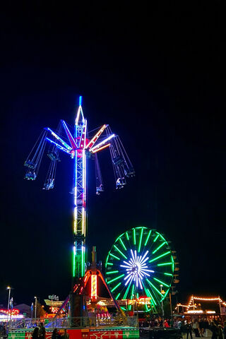 Neon Nights at the Carnival 🎡✨