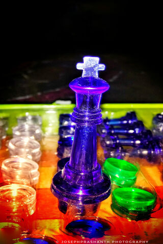 Majestic Moves: The Chess King in Action ♟️👑