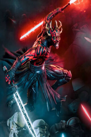 Darth Maul: The Fearsome Sith Warrior Unleashed! ⚔️🔥