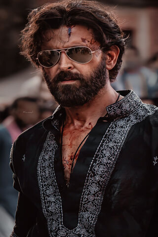 The Intense Hero: A Glimpse into Hrithik Roshan's Charismatic Role