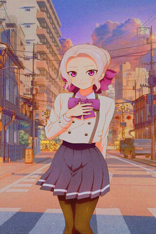 Kiryuu Shino: A Glimpse of Elegance in the City 🌆✨