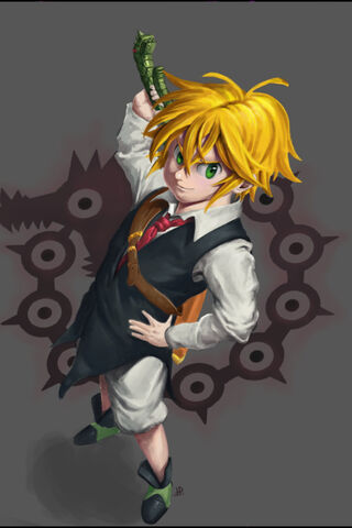 Meliodas: The Brave Captain of the Seven Deadly Sins 🍃⚔️