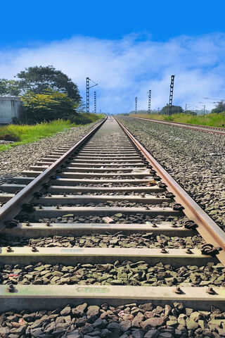 Journey Through Nature's Path 🚂🌿