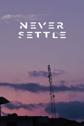 Chasing the Horizon: Never Settle