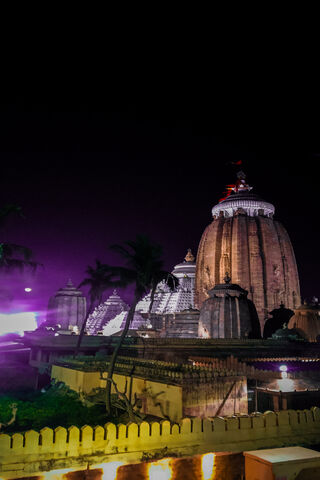 Mystical Night at Puri's Jagannath Temple 🌙✨