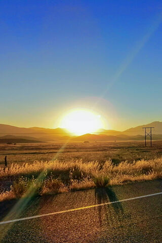 Sunset Serenity on the Wine Route 🍷🌅