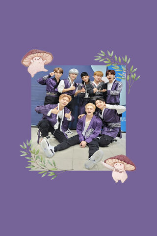 Stray Kids in Purple Vibes 🌸✨