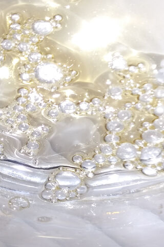 Glistening Elegance: The Satin Bubbles
