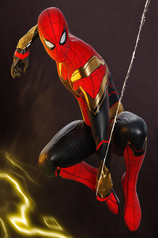 Spider Man Gold Suit