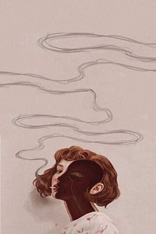 Whispers of Smoke: A Dreamy Encounter